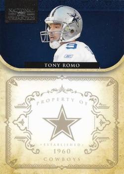 2011 Playoff National Treasures #42 Tony Romo Front