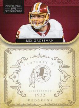 2011 Playoff National Treasures #148 Rex Grossman Front