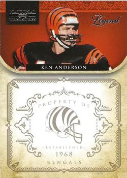 2011 Playoff National Treasures #174 Ken Anderson Front