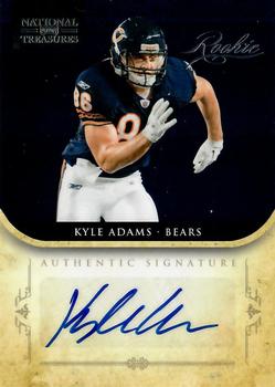 2011 Playoff National Treasures #258 Kyle Adams Front