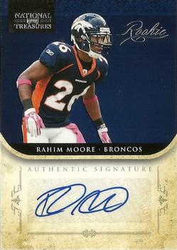 2011 Playoff National Treasures #274 Rahim Moore Front