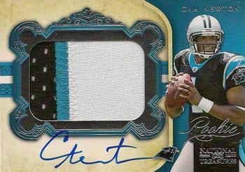 2011 Playoff National Treasures #328 Cam Newton Front