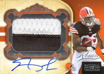 2011 Playoff National Treasures #333 Greg Little Front