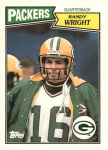 1987 Topps American/UK #71 Randy Wright Front