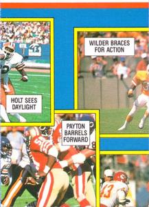 1987 Topps American/UK #77 Team Action Front