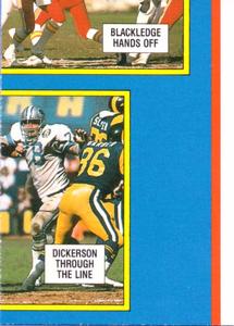 1987 Topps American/UK #81 Team Action Front