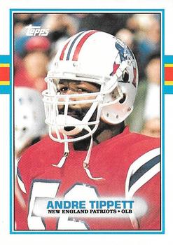 1989 Topps American/UK #5 Andre Tippett Front