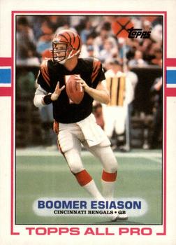 1989 Topps American/UK #32 Boomer Esiason Front