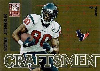 2011 Donruss Elite - Craftsmen Gold #2 Andre Johnson Front