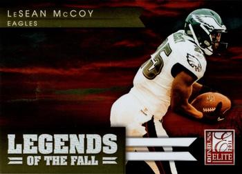 2011 Donruss Elite - Legends of the Fall Gold #13 LeSean McCoy Front