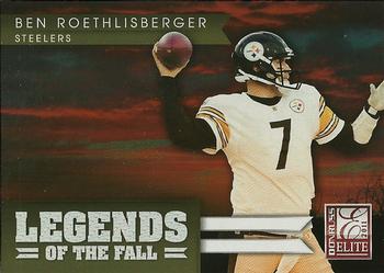 2011 Donruss Elite - Legends of the Fall Red #2 Ben Roethlisberger Front