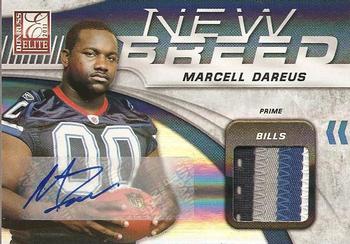 2011 Donruss Elite - New Breed Jersey Autographs Prime #23 Marcell Dareus Front