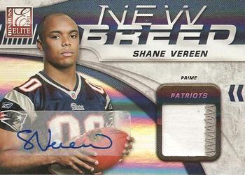 2011 Donruss Elite - New Breed Jersey Autographs Prime #29 Shane Vereen Front