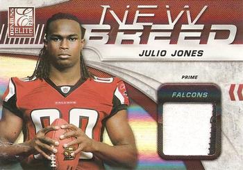 2011 Donruss Elite - New Breed Jersey Prime #19 Julio Jones Front