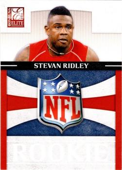 2011 Donruss Elite - Rookie NFL Shield #26 Stevan Ridley Front