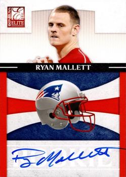 2011 Donruss Elite - Rookie NFL Team Logo Autographs #35 Ryan Mallett Front