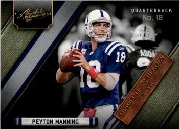 2011 Panini Absolute Memorabilia - Absolute Heroes #19 Peyton Manning Front