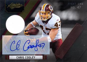 2011 Panini Absolute Memorabilia - Absolute Heroes Materials Autographs #20 Chris Cooley Front