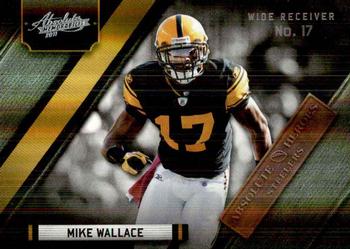 2011 Panini Absolute Memorabilia - Absolute Heroes Spectrum #12 Mike Wallace Front