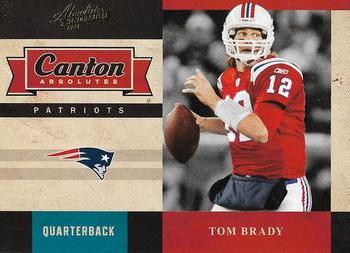 2011 Panini Absolute Memorabilia - Canton Absolutes #9 Tom Brady Front