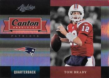 2011 Panini Absolute Memorabilia - Canton Absolutes Spectrum #9 Tom Brady Front