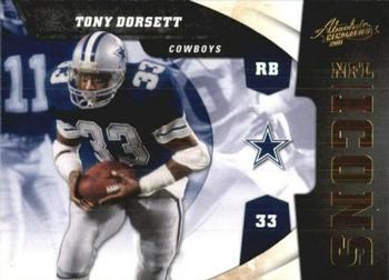 2011 Panini Absolute Memorabilia - NFL Icons #15 Tony Dorsett Front