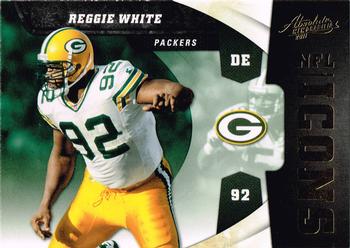 2011 Panini Absolute Memorabilia - NFL Icons #18 Reggie White Front