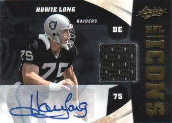 2011 Panini Absolute Memorabilia - NFL Icons Materials Autographs #29 Howie Long Front