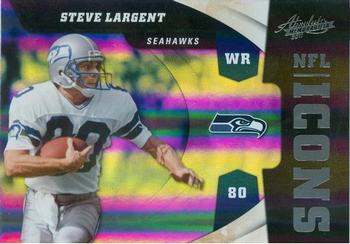 2011 Panini Absolute Memorabilia - NFL Icons Spectrum #9 Steve Largent Front