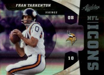 2011 Panini Absolute Memorabilia - NFL Icons Spectrum #12 Fran Tarkenton Front