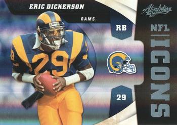 2011 Panini Absolute Memorabilia - NFL Icons Spectrum #17 Eric Dickerson Front