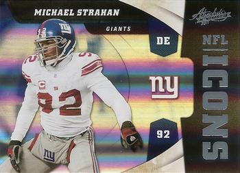 2011 Panini Absolute Memorabilia - NFL Icons Spectrum #30 Michael Strahan Front