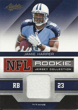 2011 Panini Absolute Memorabilia - Rookie Jersey Collection #16 Jamie Harper Front