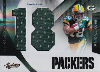 2011 Panini Absolute Memorabilia - Rookie Premiere Materials Oversize Jersey Number #234 Randall Cobb Front