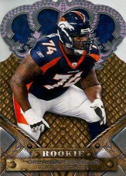 2011 Panini Crown Royale - Blue #171 Orlando Franklin Front