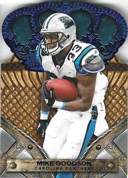 2011 Panini Crown Royale - Blue #68 Mike Goodson Front