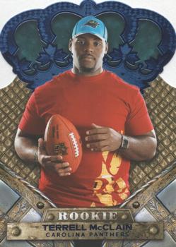 2011 Panini Crown Royale - Blue #196 Terrell McClain Front