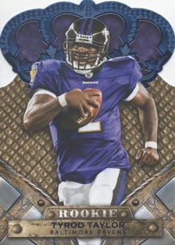 2011 Panini Crown Royale - Blue #198 Tyrod Taylor Front