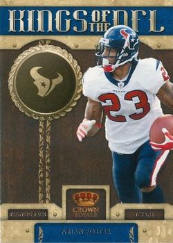 2011 Panini Crown Royale - Kings of the NFL #11 Arian Foster Front