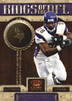 2011 Panini Crown Royale - Kings of the NFL #12 Adrian Peterson Front