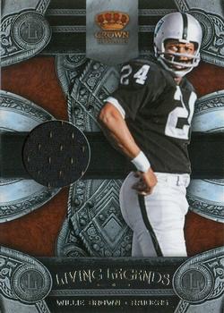 2011 Panini Crown Royale - Living Legends Materials #20 Willie Brown Front