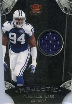 2011 Panini Crown Royale - Majestic Materials #13 DeMarcus Ware Front
