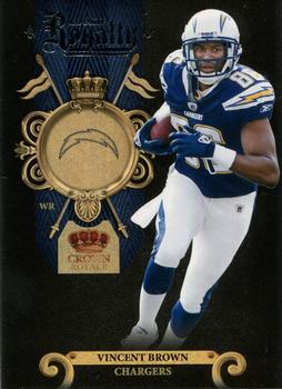 2011 Panini Crown Royale - Rookie Royalty #26 Vincent Brown Front