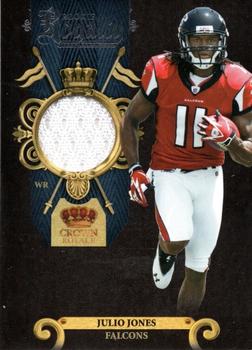 2011 Panini Crown Royale - Rookie Royalty Materials #12 Julio Jones Front