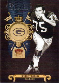 2011 Panini Crown Royale - Royalty #3 Forrest Gregg Front