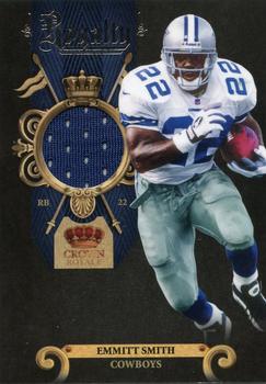2011 Panini Crown Royale - Royalty Materials #17 Emmitt Smith Front