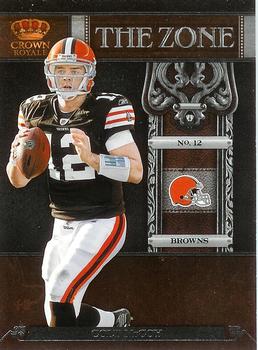 2011 Panini Crown Royale - The Zone #11 Colt McCoy Front
