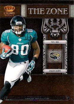 2011 Panini Crown Royale - The Zone #20 Mike Thomas Front
