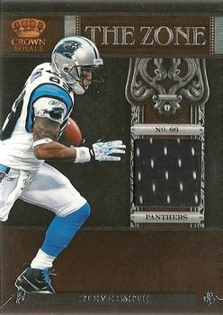 2011 Panini Crown Royale - The Zone Materials #8 Steve Smith Front