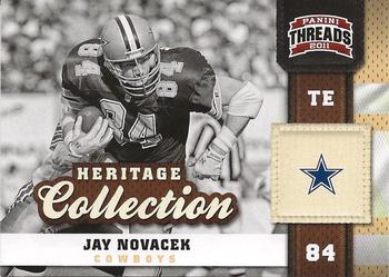 2011 Panini Threads - Heritage Collection #9 Jay Novacek Front